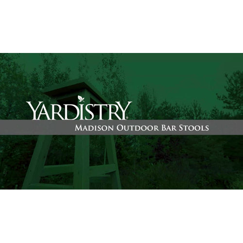 Yardistry Madison 29" Patio Bar Stool & Reviews Wayfair